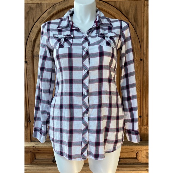 Empyre Long Sleeve Shirt Dress - Picture 1 of 5